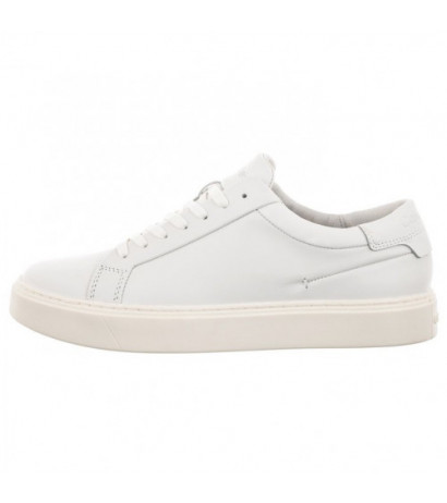 Calvin Klein Low Top Lace Up Lth Sm Triple White HM0HM01018 0K4 (CK251-a) spordijalatsid