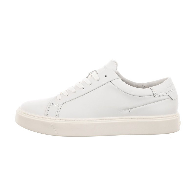 Calvin Klein Low Top Lace Up Lth Sm Triple White HM0HM01018 0K4 (CK251-a) spordijalatsid