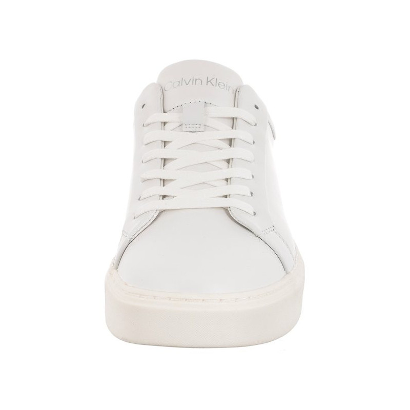 Calvin Klein Low Top Lace Up Lth Sm Triple White HM0HM01018 0K4 (CK251-a) sporta apavi