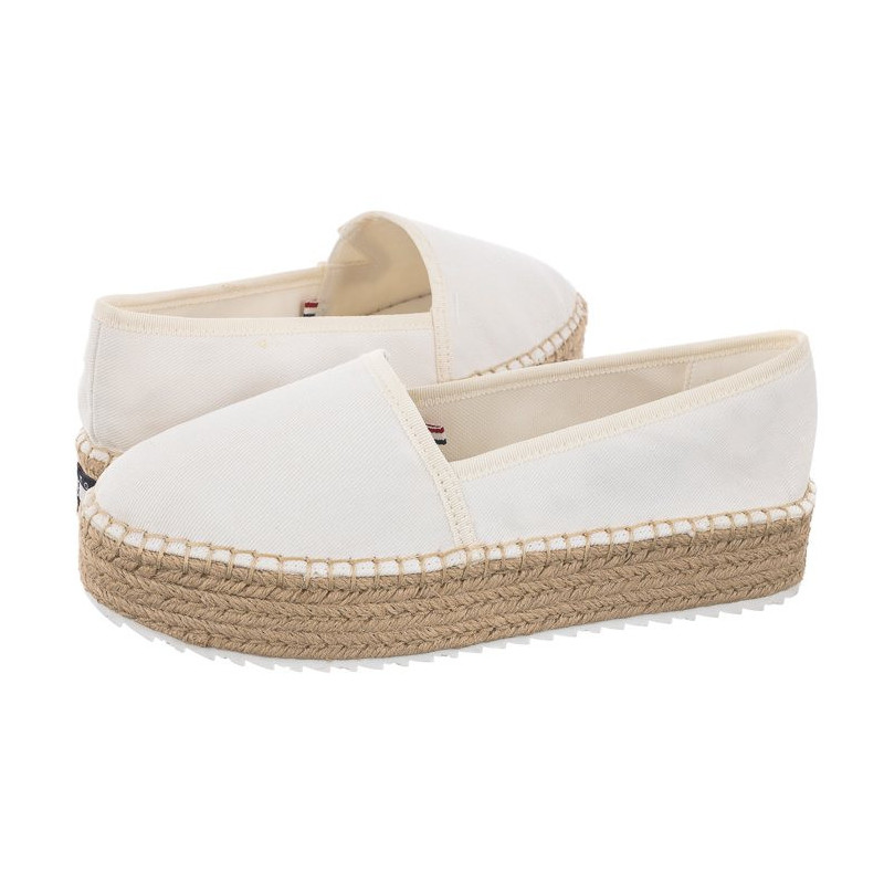 Tommy Hilfiger Tommy Jeans Flatform Espadrille White EN0EN02078 0K4 (TH698-a) sportiniai bateliai