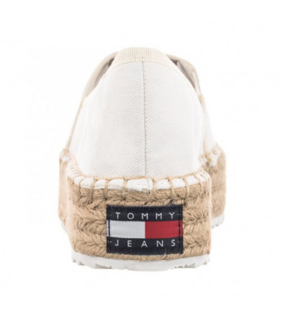 Tommy Hilfiger Tommy Jeans Flatform Espadrille White EN0EN02078 0K4 (TH698-a) sportiniai bateliai