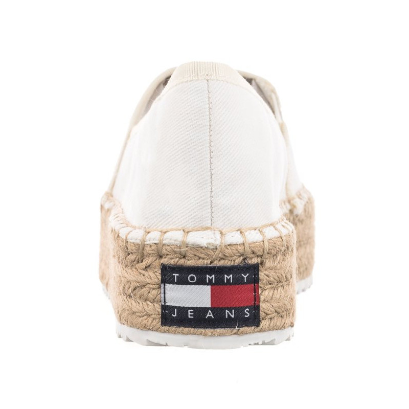 Tommy Hilfiger Tommy Jeans Flatform Espadrille White EN0EN02078 0K4 (TH698-a) sportiniai bateliai