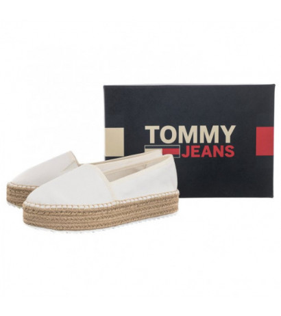 Tommy Hilfiger Tommy Jeans Flatform Espadrille White EN0EN02078 0K4 (TH698-a) sportiniai bateliai