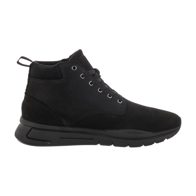 Tommy Hilfiger Warm Hilfiger Lth Hybrid Boot Black FM0FM04412 BDS (TH665-a) žygio batai