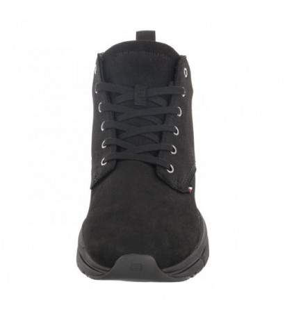 Tommy Hilfiger Warm Hilfiger Lth Hybrid Boot Black FM0FM04412 BDS (TH665-a) pārgājienu zābaki