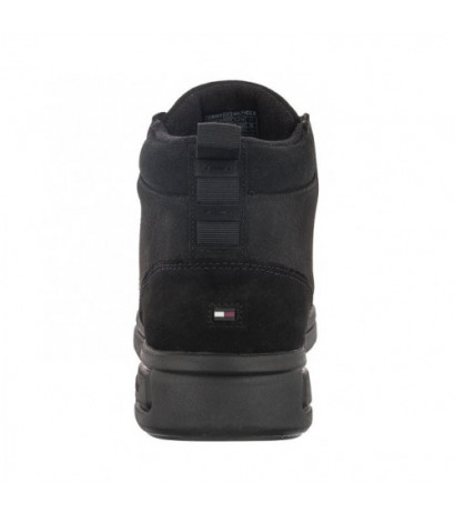 Tommy Hilfiger Warm Hilfiger Lth Hybrid Boot Black FM0FM04412 BDS (TH665-a) žygio batai