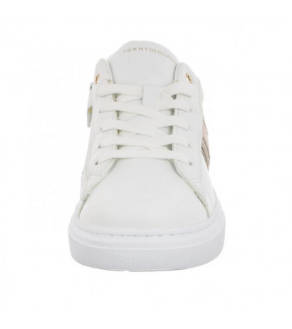 Tommy Hilfiger Flag Low Cut Lace-Up Sneaker White/Platinum T3A9-32703-1355 X048 (TH668-a) spordijalatsid