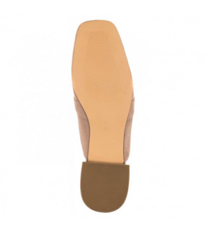 Caprice Beżowe 9-27104-20 317 Bark Suede (CP359-a) Sieviešu apavi/Flip Flops