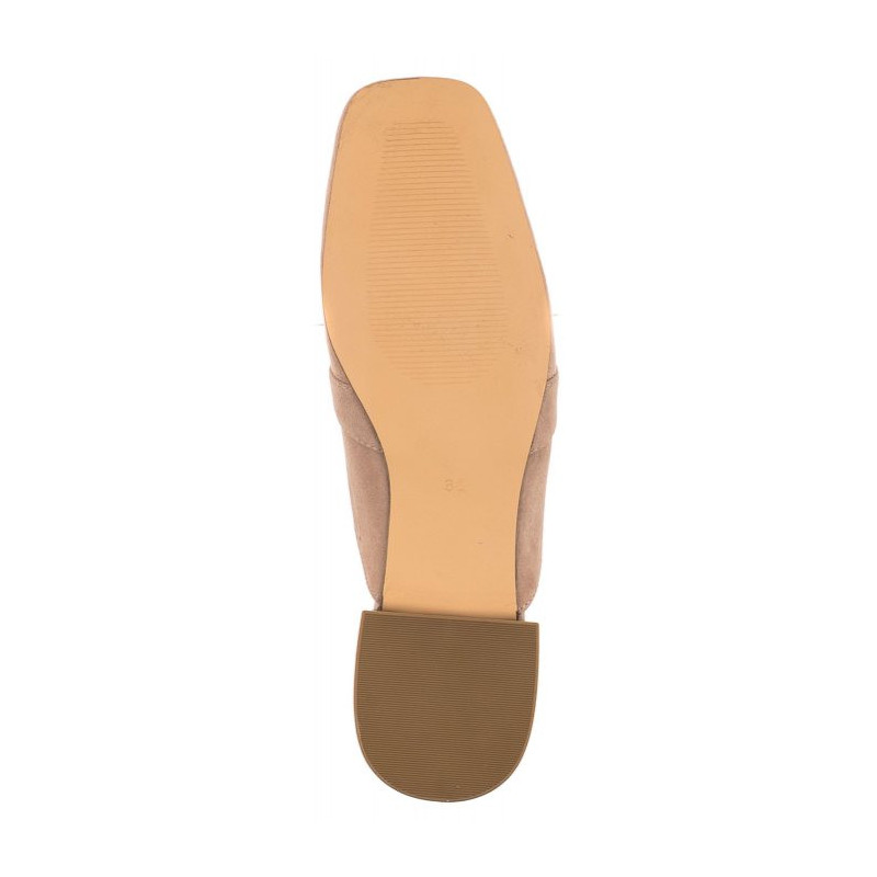 Caprice Beżowe 9-27104-20 317 Bark Suede (CP359-a) Sieviešu apavi/Flip Flops