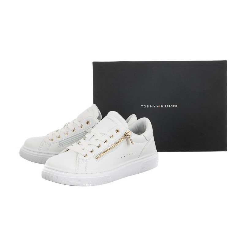 Tommy Hilfiger Low Cut Lace-Up Sneaker White T3A9-32698-1355 100 (TH667-a) sportiniai bateliai