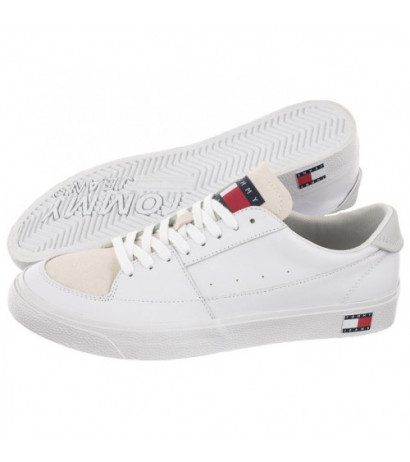 Tommy Hilfiger Tommy Jeans Vulcanized Ess White EM0EM01106 YBR (TH686-a) spordijalatsid