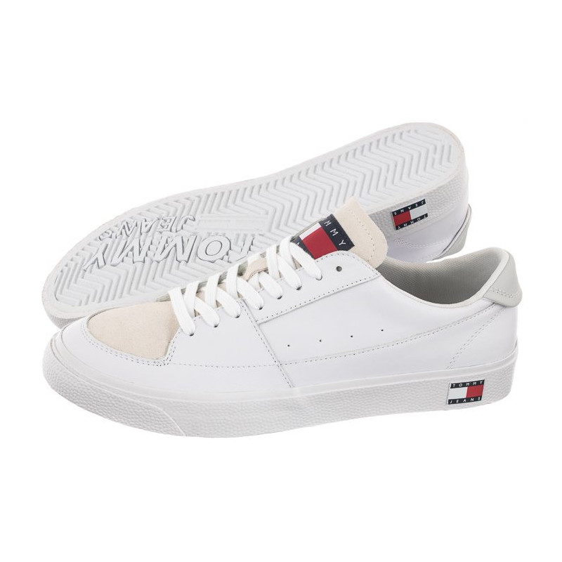 Tommy Hilfiger Tommy Jeans Vulcanized Ess White EM0EM01106 YBR (TH686-a) spordijalatsid