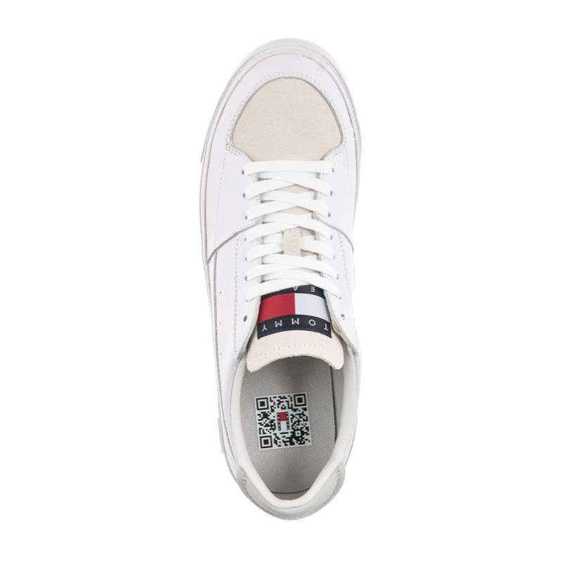 Tommy Hilfiger Tommy Jeans Vulcanized Ess White EM0EM01106 YBR (TH686-a) spordijalatsid