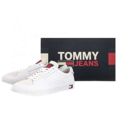 Tommy Hilfiger Tommy Jeans Vulcanized Ess White EM0EM01106 YBR (TH686-a) spordijalatsid