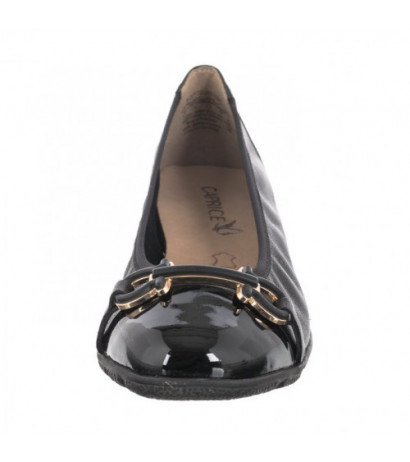 Caprice Czarne 9-22172-20 026 Black Nappa (CP357-a) ballerinas