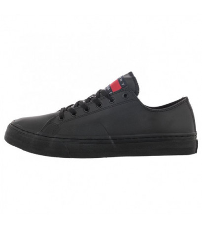 Tommy Hilfiger Tommy Jeans Mens Lace Vulc Ess Black EM0EM01047 BDS (TH705-a) sportiniai bateliai