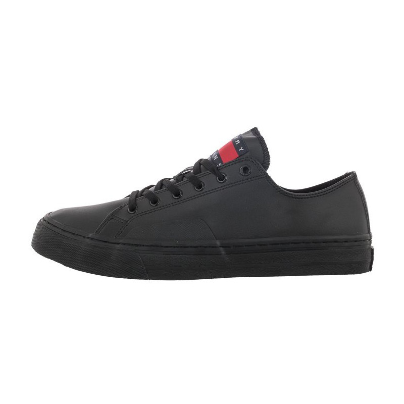 Tommy Hilfiger Tommy Jeans Mens Lace Vulc Ess Black EM0EM01047 BDS (TH705-a) sportiniai bateliai