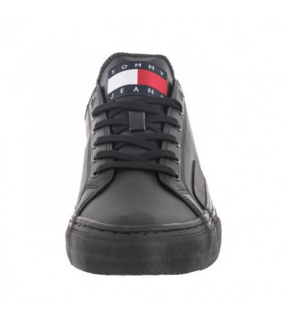 Tommy Hilfiger Tommy Jeans Mens Lace Vulc Ess Black EM0EM01047 BDS (TH705-a) sportiniai bateliai