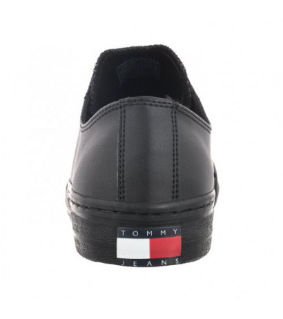 Tommy Hilfiger Tommy Jeans Mens Lace Vulc Ess Black EM0EM01047 BDS (TH705-a) sportiniai bateliai