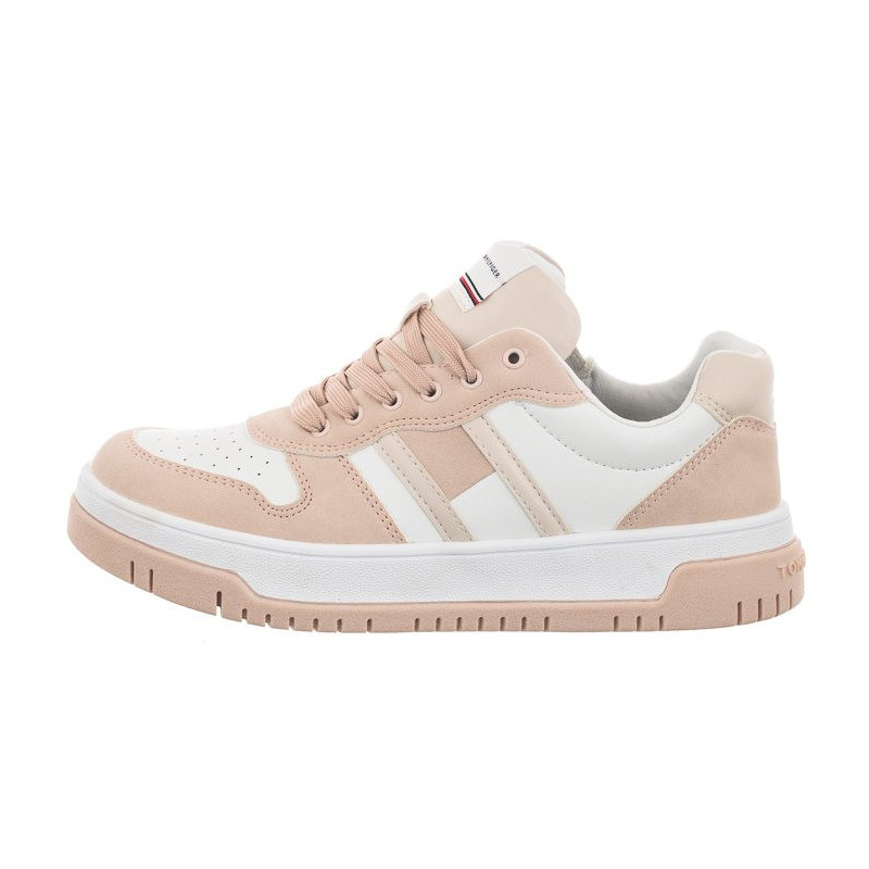 Tommy Hilfiger Flag Low Cut Lace-Up Sneaker Pink/White T3A9-32719-1467 X054 (TH670-a) spordijalatsid