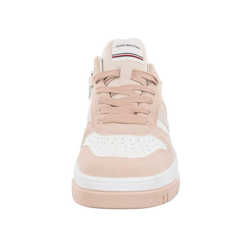 Tommy Hilfiger Flag Low Cut Lace-Up Sneaker Pink/White T3A9-32719-1467 X054 (TH670-a) spordijalatsid