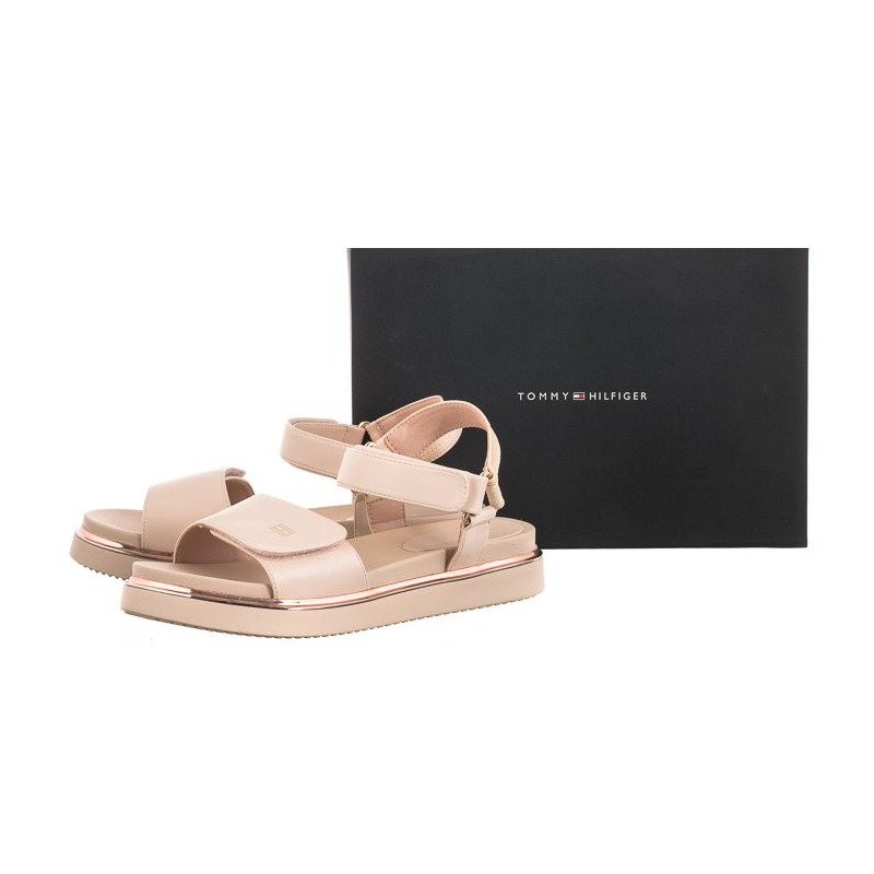 Tommy Hilfiger Platform Velcro Sandal Pink T3A2-32759-0371 302 (TH736-a) sandals