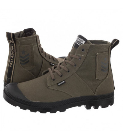 Palladium Pampa Hi Army Olive Night 78583-309-M (PA116-a) kurpes