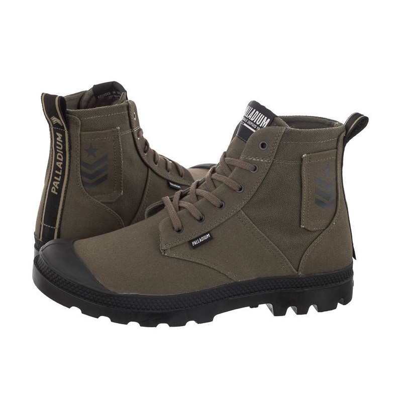 Palladium Pampa Hi Army Olive Night 78583-309-M (PA116-a) batai