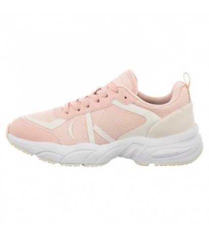 Calvin Klein Retro Tennis Over Mesh Wn Peach Blush/Creamy White YW0YW00946 0JV (CK252-a) sporta apavi