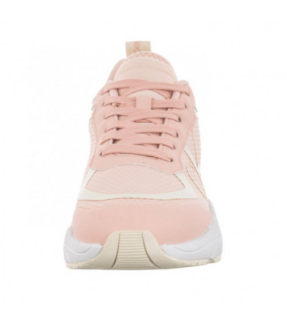 Calvin Klein Retro Tennis Over Mesh Wn Peach Blush/Creamy White YW0YW00946 0JV (CK252-a) sporta apavi