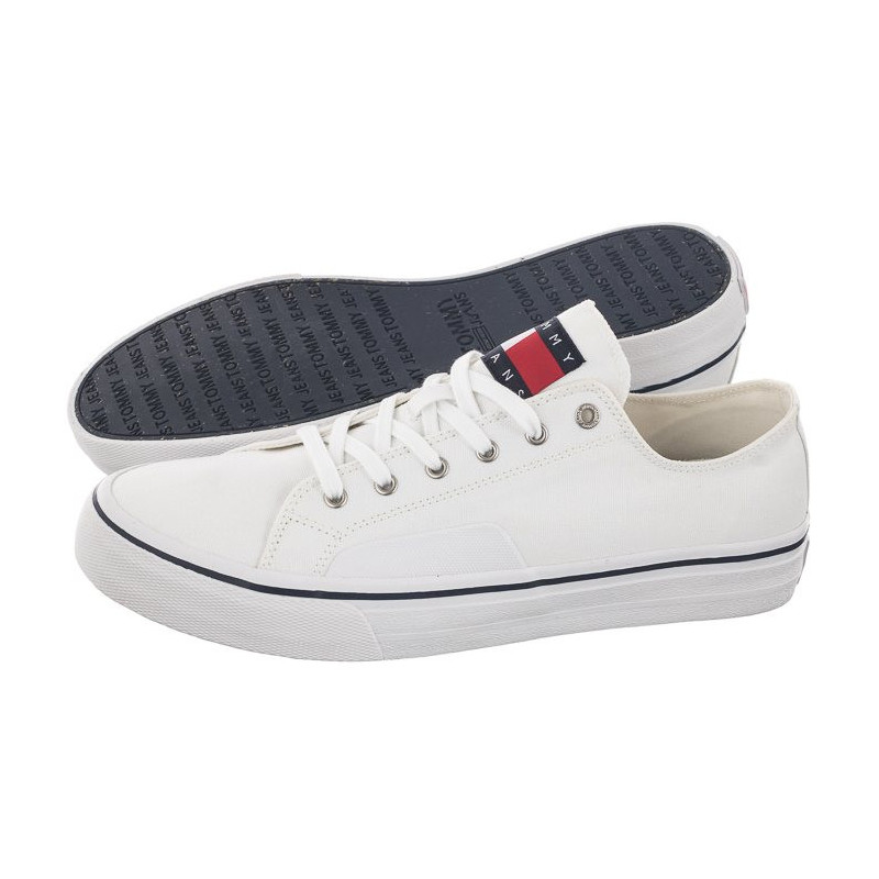 Tommy Hilfiger Tommy Jeans Skate Canvas Ess White EM0EM01175 YBR (TH696-a) sportiniai bateliai