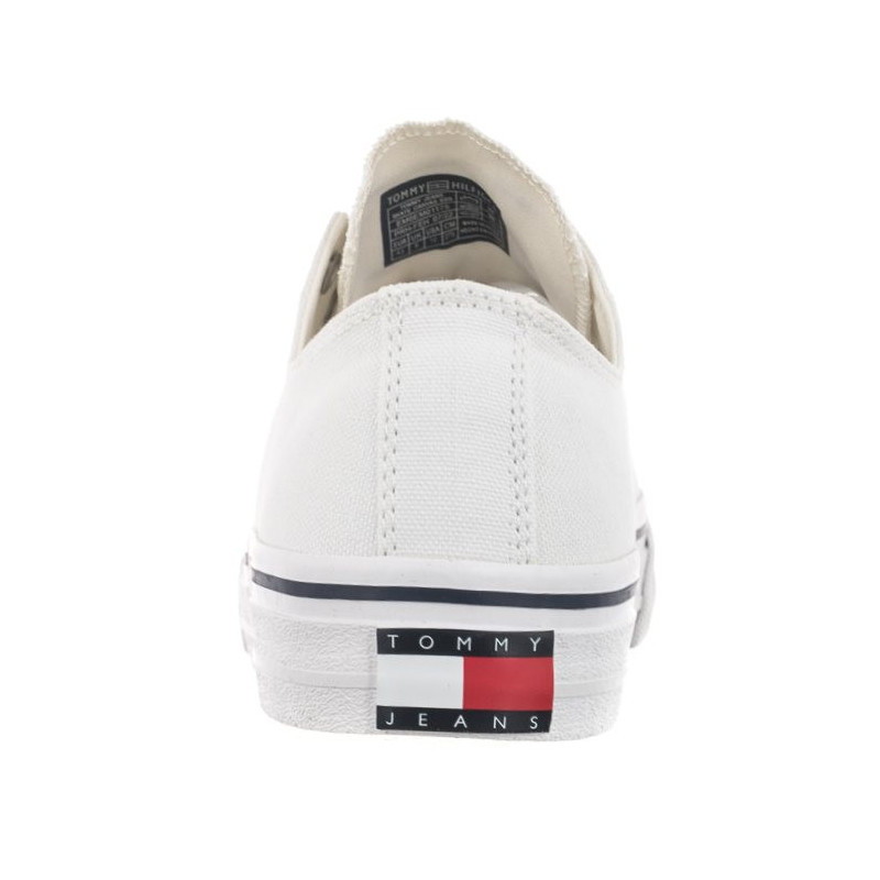 Tommy Hilfiger Tommy Jeans Skate Canvas Ess White EM0EM01175 YBR (TH696-a) sports shoes