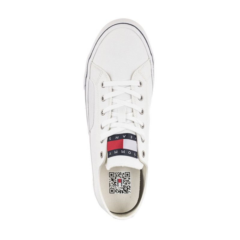 Tommy Hilfiger Tommy Jeans Skate Canvas Ess White EM0EM01175 YBR (TH696-a) spordijalatsid