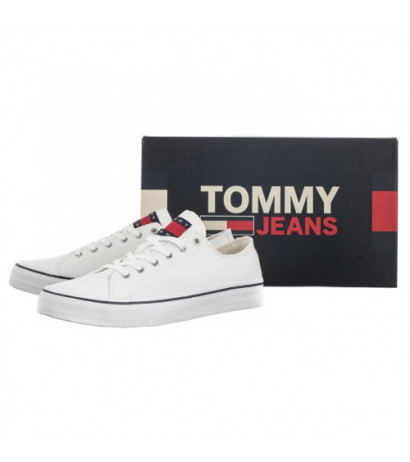 Tommy Hilfiger Tommy Jeans Skate Canvas Ess White EM0EM01175 YBR (TH696-a) sportiniai bateliai