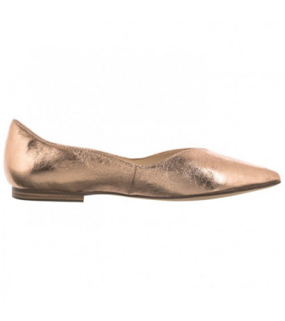 Caprice Złote 9-22110-20 933 Rosegold Met (CP356-a) balerīnas