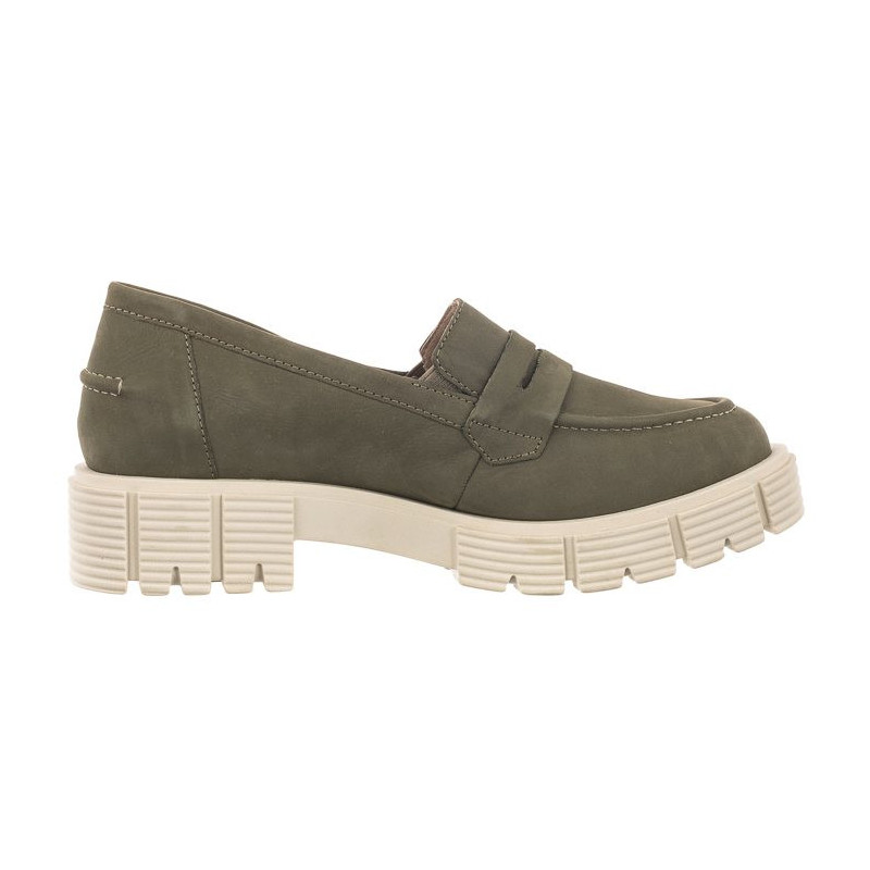 Caprice Zielone/Oliwkowe 9-24755-20 730 Cactus Nubuc (CP358-a) shoes