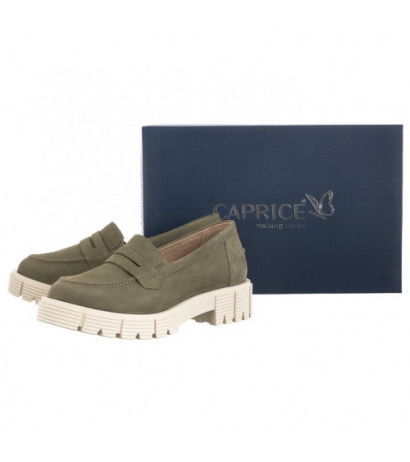 Caprice Zielone/Oliwkowe 9-24755-20 730 Cactus Nubuc (CP358-a) batai