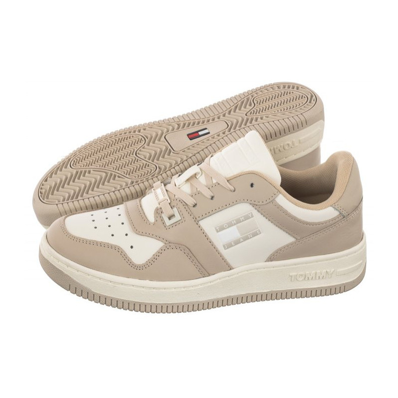 Tommy Hilfiger Tommy Jeans Retro Wmn Low Fancy Classic Beige EN0EN02103 ACI (TH694-a) sporta apavi