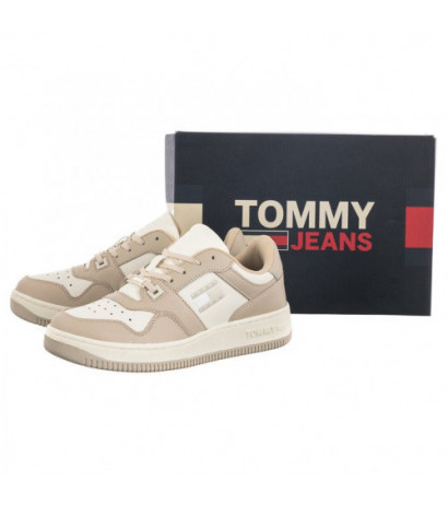 Tommy Hilfiger Tommy Jeans Retro Wmn Low Fancy Classic Beige EN0EN02103 ACI (TH694-a) sporta apavi