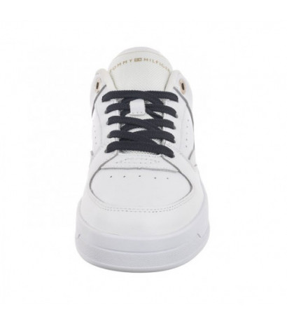 Tommy Hilfiger Leather Basket Sneaker White/Rwb FW0FW06951 0K9 (TH687-a) sports Shoes