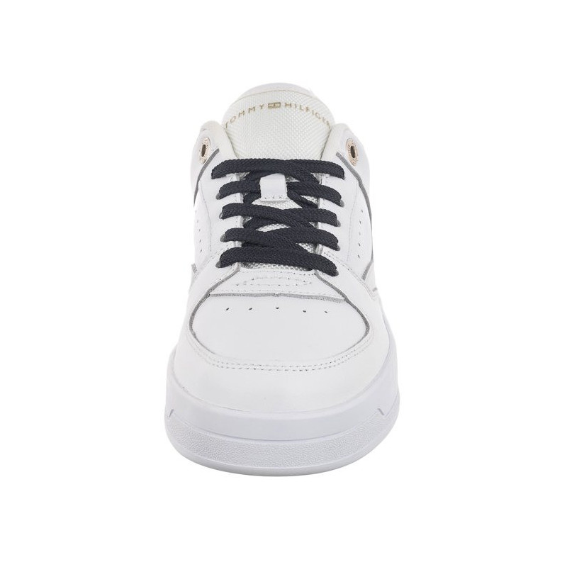 Tommy Hilfiger Leather Basket Sneaker White/Rwb FW0FW06951 0K9 (TH687-a) spordijalatsid