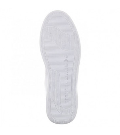 Tommy Hilfiger Leather Basket Sneaker White/Rwb FW0FW06951 0K9 (TH687-a) sportiniai bateliai