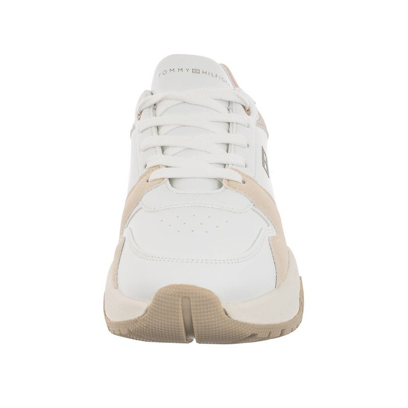 Tommy Hilfiger Low Cut Lace-Up Sneaker White/Beige/Pink T3A9-32736-1592A X356 (TH745-a) spordijalatsid