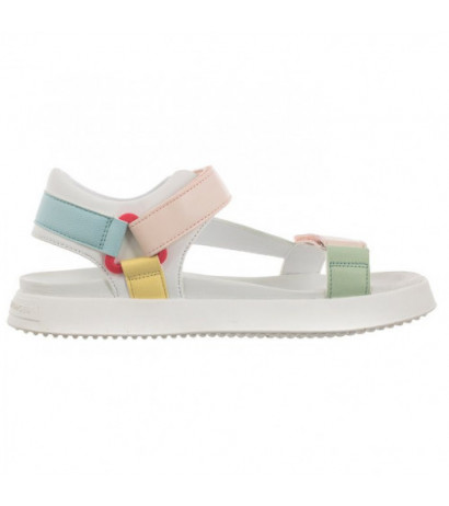 Tommy Hilfiger Velcro Sandal White/Multicolor T3A2-32768-0371 X256 (TH744-a) sandals