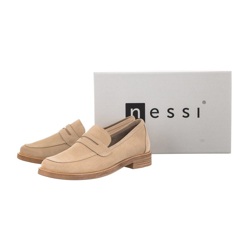 Nessi Beżowe 23423 W4 (NE318-a) shoes