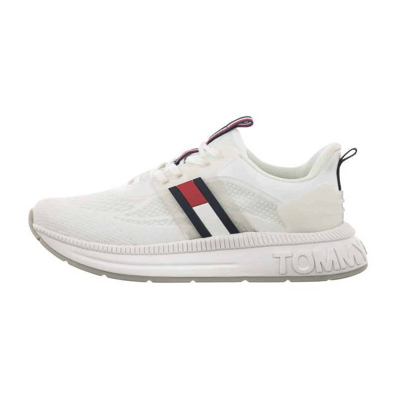 Tommy Hilfiger Flag Low Cut Lace-Up Sneaker White T3A9-32747-0308 100 (TH742-a) sportiniai bateliai