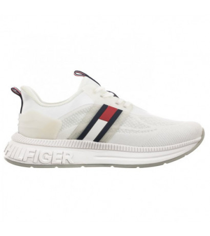 Tommy Hilfiger Flag Low Cut Lace-Up Sneaker White T3A9-32747-0308 100 (TH742-a) sportiniai bateliai