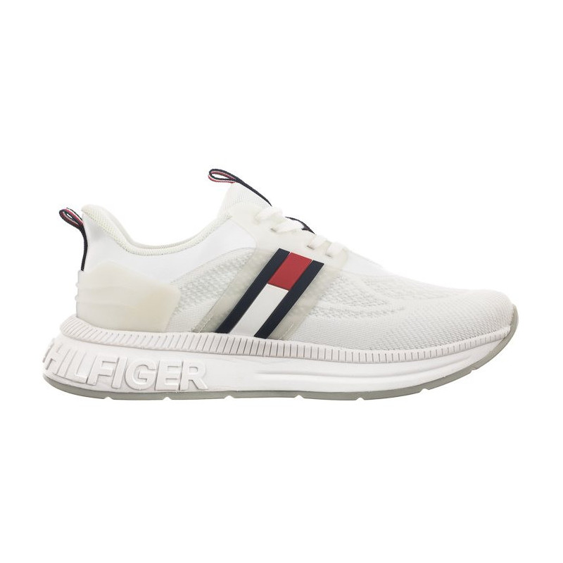 Tommy Hilfiger Flag Low Cut Lace-Up Sneaker White T3A9-32747-0308 100 (TH742-a) sportiniai bateliai