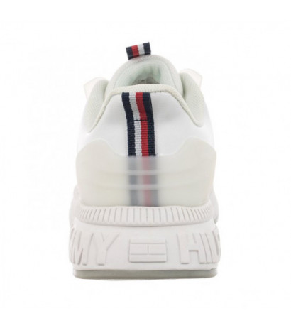 Tommy Hilfiger Flag Low Cut Lace-Up Sneaker White T3A9-32747-0308 100 (TH742-a) sporta apavi