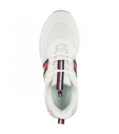 Tommy Hilfiger Flag Low Cut Lace-Up Sneaker White T3A9-32747-0308 100 (TH742-a) sportiniai bateliai